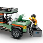 LEGO City 4x4 Arazi Dağ Arabası 60447-6 Yaş ve Üzeri Çocuklar için Yaratıcı Oyuncak Yapım Seti, Doğum Günü Hediyesi (221 Parça)