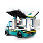 LEGO City Acil Yardım Ambulansı 60451 - Model Araç Seven 5 Yaş Üzeri Çocuklar için Yaratıcı Oyuncak Yapım Seti, Doğum Günü Hediyesi (184 Parça)