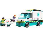 LEGO City Acil Yardım Ambulansı 60451 - Model Araç Seven 5 Yaş Üzeri Çocuklar için Yaratıcı Oyuncak Yapım Seti, Doğum Günü Hediyesi (184 Parça)