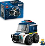 LEGO City Araçlar - Polis Kamyonu 60481 | 5 Yaş ve Üzeri Çocuklar için Polis Memuru Minifigürü İçeren Oyuncak Araba Yapım Seti, Hediye Fikri (71 Parça)
