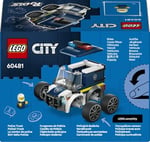 LEGO City Araçlar - Polis Kamyonu 60481 | 5 Yaş ve Üzeri Çocuklar için Polis Memuru Minifigürü İçeren Oyuncak Araba Yapım Seti, Hediye Fikri (71 Parça)
