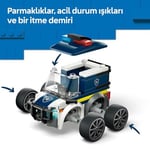 LEGO City Araçlar - Polis Kamyonu 60481 | 5 Yaş ve Üzeri Çocuklar için Polis Memuru Minifigürü İçeren Oyuncak Araba Yapım Seti, Hediye Fikri (71 Parça)
