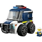 LEGO City Araçlar - Polis Kamyonu 60481 | 5 Yaş ve Üzeri Çocuklar için Polis Memuru Minifigürü İçeren Oyuncak Araba Yapım Seti, Hediye Fikri (71 Parça)