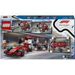 LEGO City Ferrari Arabalı F1 Pit Stop ve Pit Ekibi 60443-6 Yaş ve Üzeri Çocuklar için Yarış Arabası İçeren Yaratıcı Oyuncak Yapım Seti, Doğum Günü Hediyesi (322 Parça)