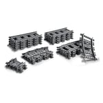 LEGO City Raylar 60205-5 Yaş ve Üzeri Çocuklar için City Setleriyle Uyumlu Yaratıcı Oyuncak Yapım Seti (20 Parça)