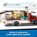 LEGO City Tatil Macera Karavanı 60454-6 Yaş ve Üzeri Çocuklar için Yaratıcı Oyuncak Yapım Seti, Doğum Günü Hediyesi (385 Parça)
