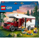 LEGO City Tatil Macera Karavanı 60454-6 Yaş ve Üzeri Çocuklar için Yaratıcı Oyuncak Yapım Seti, Doğum Günü Hediyesi (385 Parça)