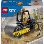 LEGO City Yol Silindiri 60401 – 5 Yaş ve Üzeri Kız ve Erkek Çocuklar için Doğum Günü Hediyesi Fikri, Kürekli ve Baretli İnşaat İşçisi Minifigürü İçeren Yaratıcı Oyuncak Yapım Seti (78 Parça)