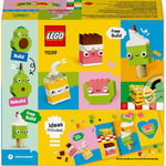 LEGO Classic Yaratıcı Yiyecek Arkadaşları 11039 | 4 Yaş ve Üzeri Çocuklar için Renkli Yapım Parçaları İçeren Oyuncak Yapım Seti, Hediye Fikri (150 Parça)
