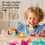 LEGO Classical Saydam Kutu 11040 – 5 Yaş ve Üzeri Kız ve Erkek Çocuklar için Unicorn, Ejderha, Penguen ve Daha Fazla Mini Figür İçeren Renkli Yapım Parçaları ve Askı Parçaları Yapım Seti (340 Parça)