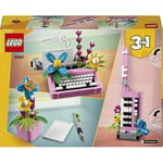 LEGO Creator 3’ü 1 Arada Çiçekli Daktilo 31169-8 Yaş ve Üzeri Çocuklar için Keytar veya Saksıya Dönüşebilen Yaratıcı Oyuncak Yapım Seti, Doğum Günü Hediyesi (363 Parça)