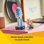 LEGO Creator 3’ü 1 Arada Çiçekli Pikap 31172-8 Yaş ve Üzeri Kız ve Erkek Çocuklar için Radyo ve Mikrofona Dönüşebilen Yaratıcı Oyuncak Yapım Seti, Müzik Oyuncakları Yaratıcı Hediye Fikri (366 Parça)