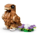 LEGO Creator 3’ü 1 Arada Sevimli Hamster ile Çiçek 31376 | 7 Yaş ve Üzeri Kız ve Erkek Çocuklar için Kirpi veya Kartala Dönüşebilen Oyuncak Yapım Seti, Hediye Fikri (166 Parça)