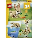 LEGO Creator 3’ü 1 Arada Sevimli Tavşan 31162-8 Yaş ve Üzeri Çocuklar için Lama ve Fok Figürüne Dönüşebilen Yaratıcı Oyuncak Yapım Seti, Doğum Günü Hediyesi (326 Parça)