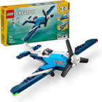 LEGO Creator 3’ü 1 Arada Uçak: Yarış Uçağı 31160-7 Yaş ve Üzeri Çocuklar için Jet veya Helikoptere Dönüşebilen Oyuncak Yapım Seti, Doğum Günü Hediyesi (178 Parça)