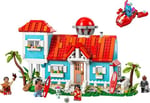 LEGO Disney Lilo ve Stiç Plaj Evi 43268-9 Yaş Üzeri Prenses Seven Kız ve Erkek Çocuklar için 6 Odası ve Çatı Gözlemevi Olan Uzay Gemisi ve 5 Minifigür İçeren Yaratıcı Oyuncak Yapım Seti (834 Parça)