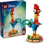 LEGO Disney Priness Moana 2 Heihei 43272 – 9 Yaş ve Üzeri Çocuklar için Döndürülebilir Baş ve Kanatları Olan Tavuk Figürü İçeren Model Yapım Seti, Kız ve Erkek Çocukları için Hediye Fikri (566 Parça)