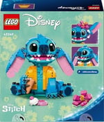 LEGO ǀ Disney Stiç 43249-9 Yaş ve Üzeri Çocuklar için Dondurma Külahlı İnşa Edilebilen Yaratıcı Oyuncak Yapım Seti (730 Parça)