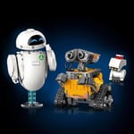 LEGO ǀ Disney ve Pixar WALL-E ve EVE 43279 – Film Sever Yetişkinler için Dekoratif ve Koleksiyonluk Animasyon Film Karakterleri Model Yapım Seti, Yaratıcı Hediye Fikri (811 Parça)