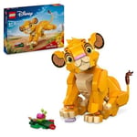 LEGO ǀ Disney Yavru Aslan Kral Simba 43243 – 6 Yaş ve Üzeri Çocuklar İçin İnşa Edilebilen Yaratıcı Oyuncak Yapım Seti (222 Parça)