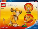 LEGO ǀ Disney Yavru Aslan Kral Simba 43243 – 6 Yaş ve Üzeri Çocuklar İçin İnşa Edilebilen Yaratıcı Oyuncak Yapım Seti (222 Parça)
