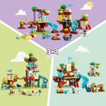 LEGO DUPLO 3’ü 1 Arada Ağaç Ev 10993-3 Yaş ve Üzeri için Yaratıcı Oyuncak Yapım Seti (126 Parça)