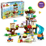 LEGO DUPLO 3’ü 1 Arada Ağaç Ev 10993-3 Yaş ve Üzeri için Yaratıcı Oyuncak Yapım Seti (126 Parça)
