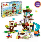 LEGO DUPLO 3’ü 1 Arada Ağaç Ev 10993-3 Yaş ve Üzeri için Yaratıcı Oyuncak Yapım Seti (126 Parça)