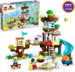 LEGO DUPLO 3’ü 1 Arada Ağaç Ev 10993-3 Yaş ve Üzeri için Yaratıcı Oyuncak Yapım Seti (126 Parça)
