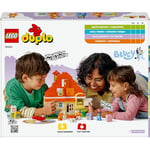 LEGO DUPLO Bluey: Bluey Ailesinin Evi ve Hafıza Oyunu 10459 | 3 Yaş ve Üzeri Çocuklar için İnteraktif Oyun İçeren Eğitici Oyuncak Yapım Seti, Doğum Günü Hediyesi (83 Parça)