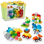 LEGO DUPLO Classic Arabalar ve Kamyonlar Yapım Parçası Kutusu 10439 – 1.5 Yaş ve Üzeri Kız ve Erkek Çocuklar için Eğitici Hediye Fikri, Araç İçeren Yaratıcı Eğlenceli Oyuncak Yapım Seti (80 Parça)