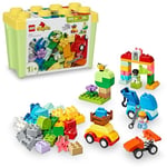 LEGO DUPLO Classic Arabalar ve Kamyonlar Yapım Parçası Kutusu 10439 – 1.5 Yaş ve Üzeri Kız ve Erkek Çocuklar için Eğitici Hediye Fikri, Araç İçeren Yaratıcı Eğlenceli Oyuncak Yapım Seti (80 Parça)