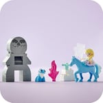 LEGO® DUPLO │ Disney Elsa ve Bruni Büyülü Ormanda 10418, 2 Yaş ve Üzeri Çocuklar için Elsa Mini Bebek Figürü İçeren Eğitici Oyuncak Yapım Seti, 31 Parça