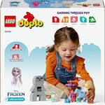 LEGO® DUPLO │ Disney Elsa ve Bruni Büyülü Ormanda 10418, 2 Yaş ve Üzeri Çocuklar için Elsa Mini Bebek Figürü İçeren Eğitici Oyuncak Yapım Seti, 31 Parça