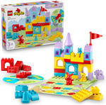 LEGO DUPLO Hopsy’nin Kale Oyunu 10450 – 3 Yaş ve Üzeri Hayvansever Çocuklar için 3 Figürlü Hayal Gücü Geliştiren Eğitici Oyuncak Yapım Seti, Doğum Günü Hediyesi (47 Parça)