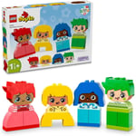 LEGO DUPLO İlk Büyük Duygularım 10415-1 Buçuk Yaş ve Üzeri Çocuklar için Kişiselleştirilebilir Eğitici Oyuncak Yapım Seti, Doğum Günü Hediyesi Fikri (23 Parça)