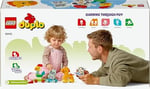 LEGO DUPLO İlk Hayvan Trenim 10412 – 1.5 Yaş ve Üzeri Çocuklar için Doğum Günü Hediyesi Fikri, Tekerlekli Oyuncak Tren ve 4 İnşa Edilebilen Hayvan Figürü İçeren Eğitici Oyuncak Yapım Seti (19 Parça)