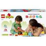 LEGO DUPLO İlk Sayı Treni - Saymayı Öğren 10954-18 Ay ve Üzeri Çocuklar İçin Sayma Yetisini Geliştiren Eğitici Oyuncak Yapım Seti (23 Parça)