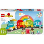 LEGO DUPLO İlk Sayı Treni - Saymayı Öğren 10954-18 Ay ve Üzeri Çocuklar İçin Sayma Yetisini Geliştiren Eğitici Oyuncak Yapım Seti (23 Parça)