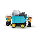 LEGO DUPLO İnşaat Kamyon ve Paletli Kazıcı 10931-2 Yaş ve Üzeri Çocuklar için Kazıcı ve Damperli Kamyon İçeren Eğitici Yapım Seti (20 Parça)