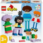 LEGO DUPLO Kasabası İnşa Edilebilen Duygulu İnsanlar 10423-3 Yaş ve Üzeri Çocuklar için Eğitici Oyuncak Yapım Seti, Doğum Günü Hediyesi Fikri (71 Parça)