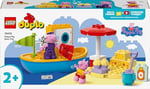LEGO DUPLO Peppa Pig Tekne Gezisi 10432-2 Yaş ve Üzeri Çocuklar için Peppa Pig Minifigürü İçeren Eğitici Oyuncak Yapım Seti (23 Parça)