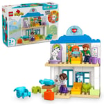 LEGO DUPLO Town İlk Doktor Ziyareti 10449-2 Yaş ve Üzeri Küçük Çocuklar İçin Eğitici ve Yaratıcı Oyuncak Yapım Seti (65 Parça)