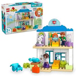 LEGO DUPLO Town İlk Doktor Ziyareti 10449-2 Yaş ve Üzeri Küçük Çocuklar İçin Eğitici ve Yaratıcı Oyuncak Yapım Seti (65 Parça)