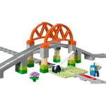 LEGO DUPLO Town Tren Köprüsü ve Rayları Ek Seti 10426 | 2 Yaş ve Üzeri Erkek ve Kız Çocuklar için İnşa Edilebilir Eğitici Oyuncak Yapım Seti, Hediye Fikri (42 Parça)