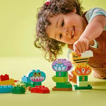 LEGO DUPLO Town Yaratıcı Bahçe ve Çiçekler 10444 | 2 Yaş ve Üzeri Okul Öncesi Çocuklar için 4 Hayvan Karakter İçeren Eğitici ve Yaratıcı Oyuncak Yapım Seti (45 Parça)