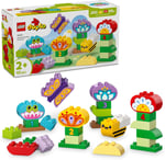 LEGO DUPLO Town Yaratıcı Bahçe ve Çiçekler 10444 | 2 Yaş ve Üzeri Okul Öncesi Çocuklar için 4 Hayvan Karakter İçeren Eğitici ve Yaratıcı Oyuncak Yapım Seti (45 Parça)