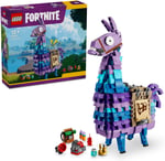 LEGO Fortnite Mühimmat Laması 77071 – 12 Yaş ve Üzeri Çocuklar için Grappler, Mavi Gazoz, Sille Suyu ve Dinamit Dahil Aksesuarlar İçeren Oyuncak Yapım Seti, Oyuncular için Hediye Fikri (691 Parça)