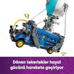 LEGO Fortnite Savaş Otobüsü 77073 – 10 Yaş ve Üzeri Çocuklar için Doğum Günü Hediyesi Fikri, Minnoş Takım Lideri, Drift, Tehlikedi Minifigürleri İçeren Yaratıcı Oyuncak Yapım Seti (954 Parça)