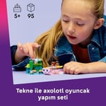 LEGO Friends Axolotl Macera Teknesi 42681 | 5 Yaş ve Üzeri Çocuklar için Leo ve Alba Bebekleri İçeren Oyuncak Yapım Seti, Yılbaşı Hediyesi (95 Parça)